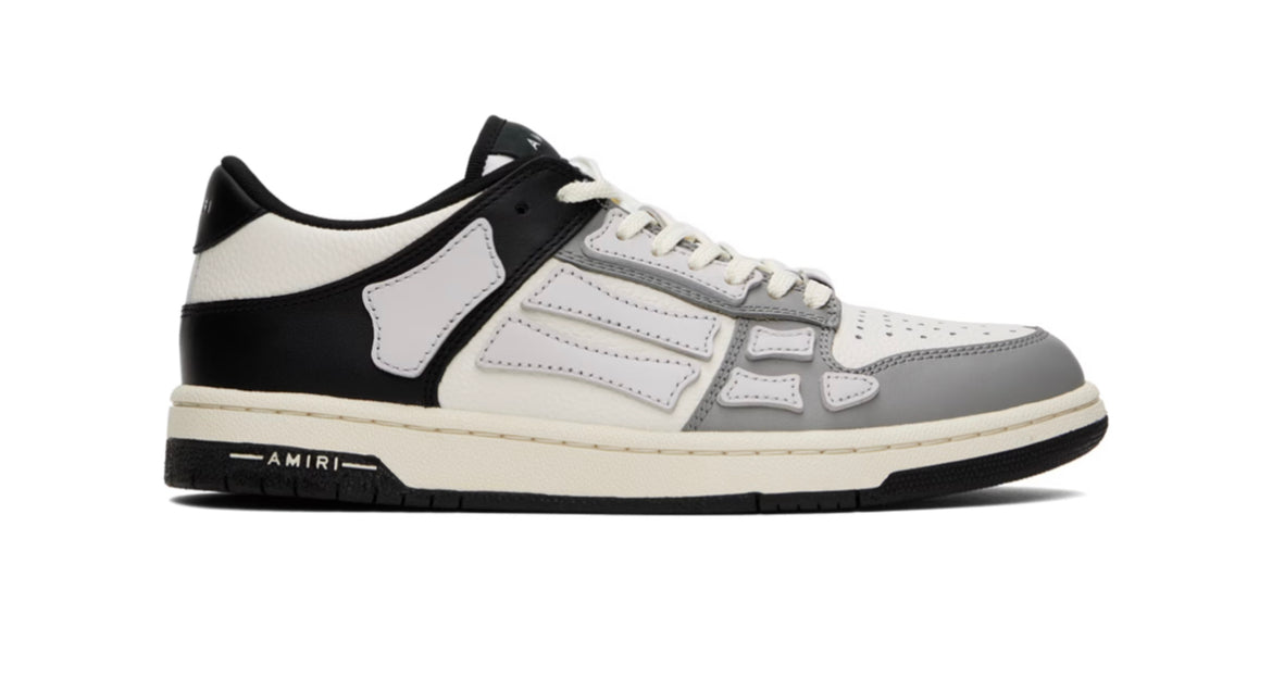 AMIRI Multicolor Two-Tone Skel Top Low Sneakers