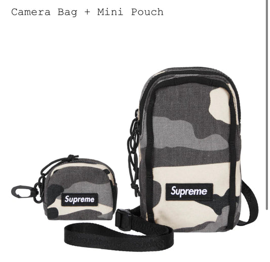 SUPREME   Camera Bag + Mini Pouch