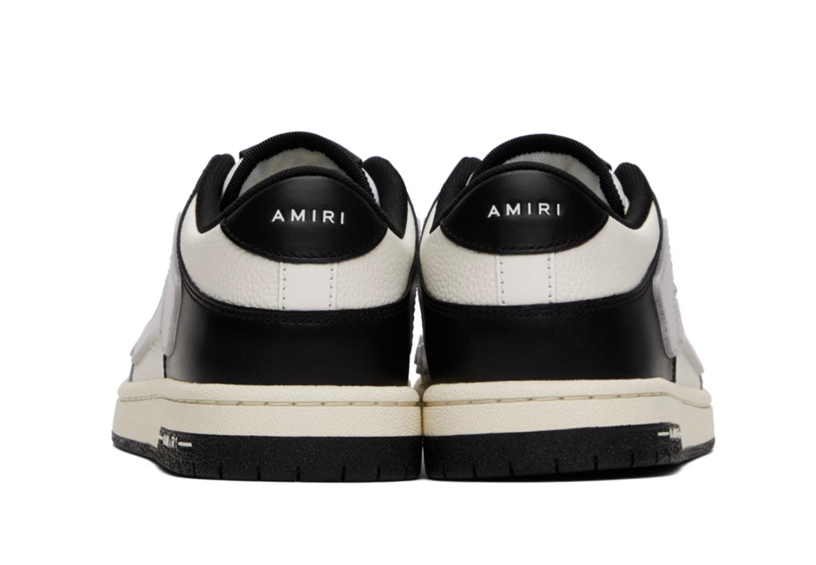 AMIRI Multicolor Two-Tone Skel Top Low Sneakers